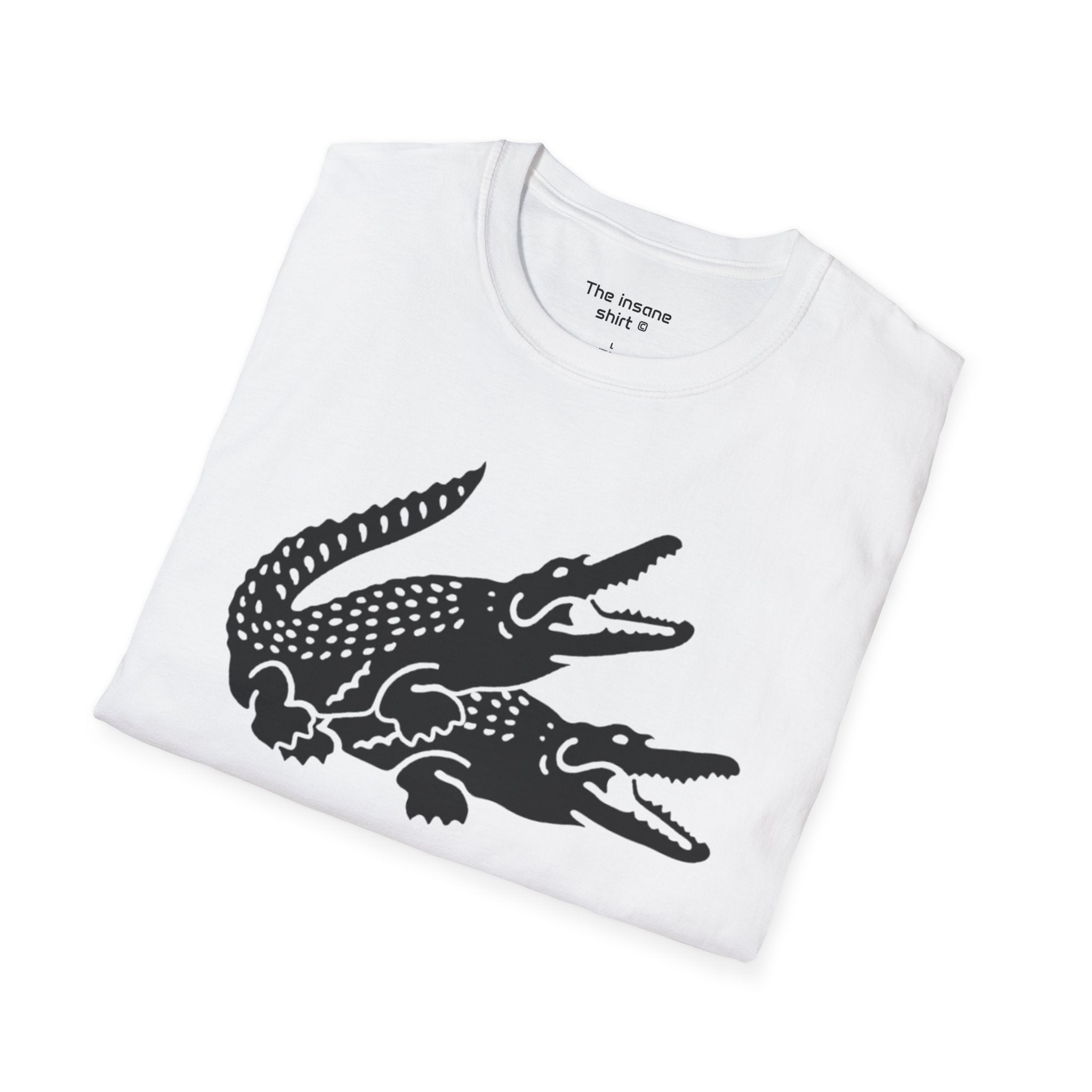 Copy of Triple Crocodile Graphic Unisex Softstyle T-Shirt - Eco-Friendly Casual Wear