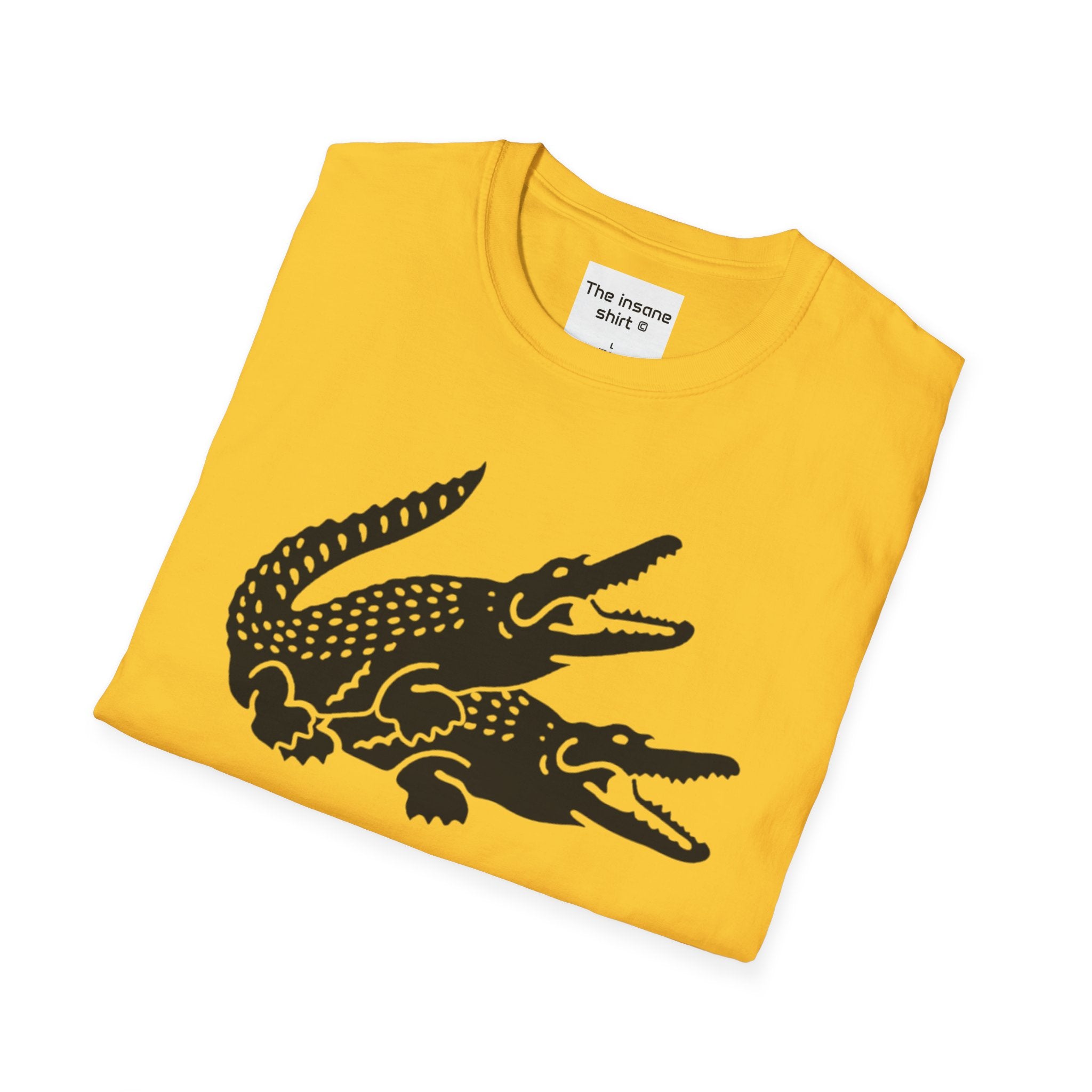 Copy of Triple Crocodile Graphic Unisex Softstyle T-Shirt - Eco-Friendly Casual Wear